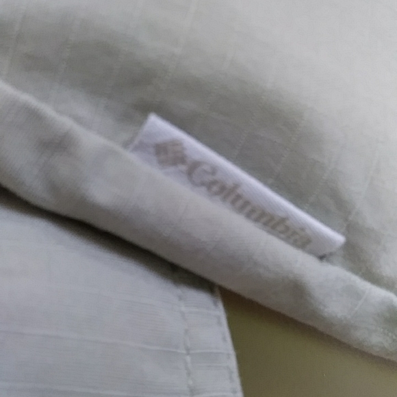 Columbia Sportswear Co. Snap Closure Jacket M Green Tan - Picture 7 of 16